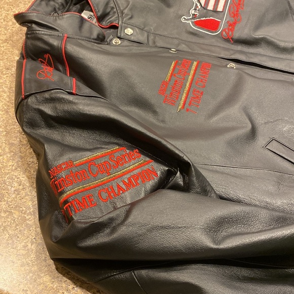 NWT Chase Authentics Dale Earnhardt Sr. Leather Jacket Nascar 7 Time Champ 2XL - Picture 8 of 17